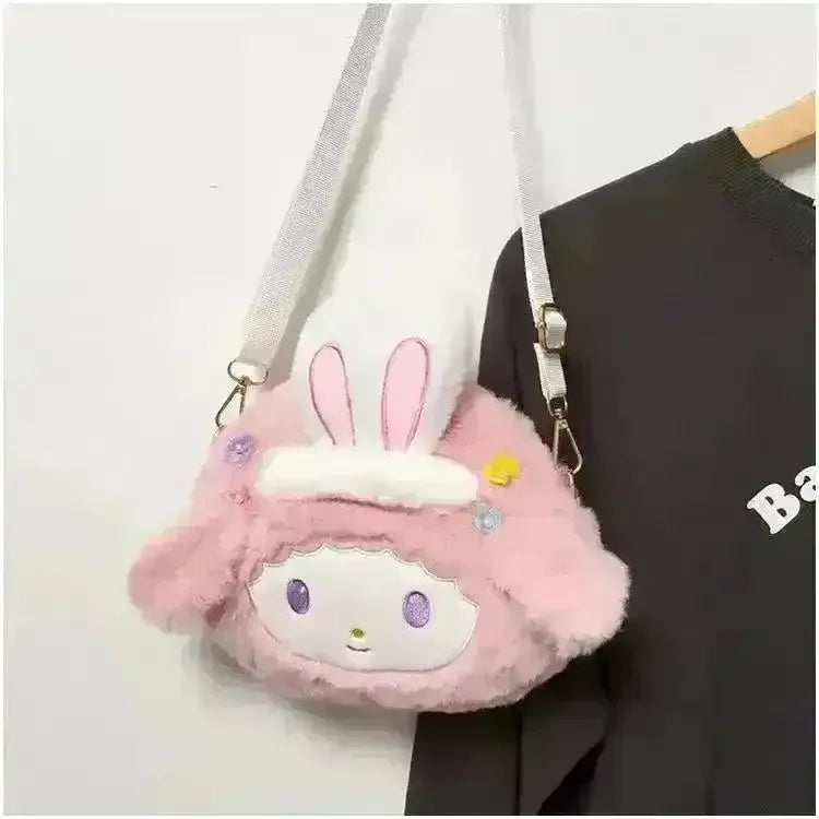 Sanrio My Melody Plush Handbag - Bear Hugs