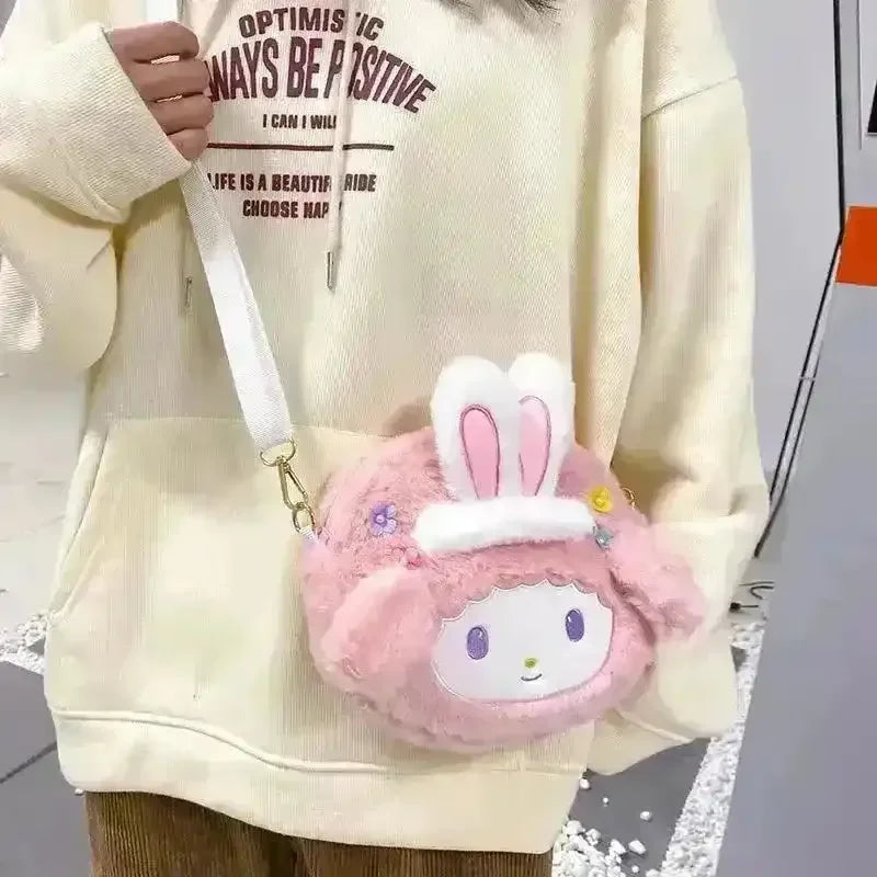 Sanrio My Melody Plush Handbag - Bear Hugs