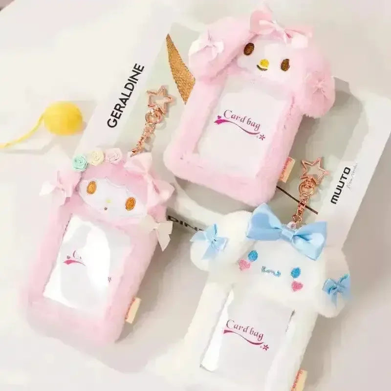 Sanrio Plush Photocard Holder - Bear Hugs