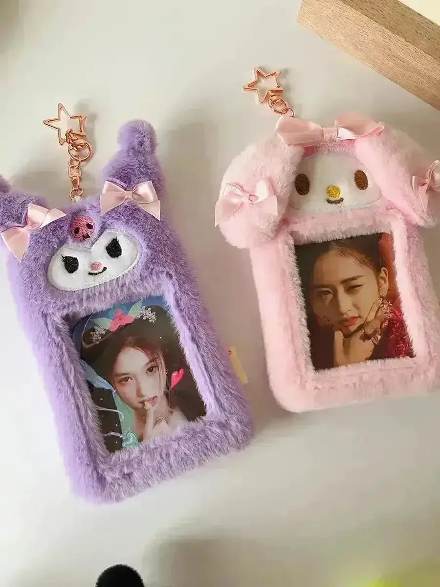 Sanrio Plush Photocard Holder - Bear Hugs