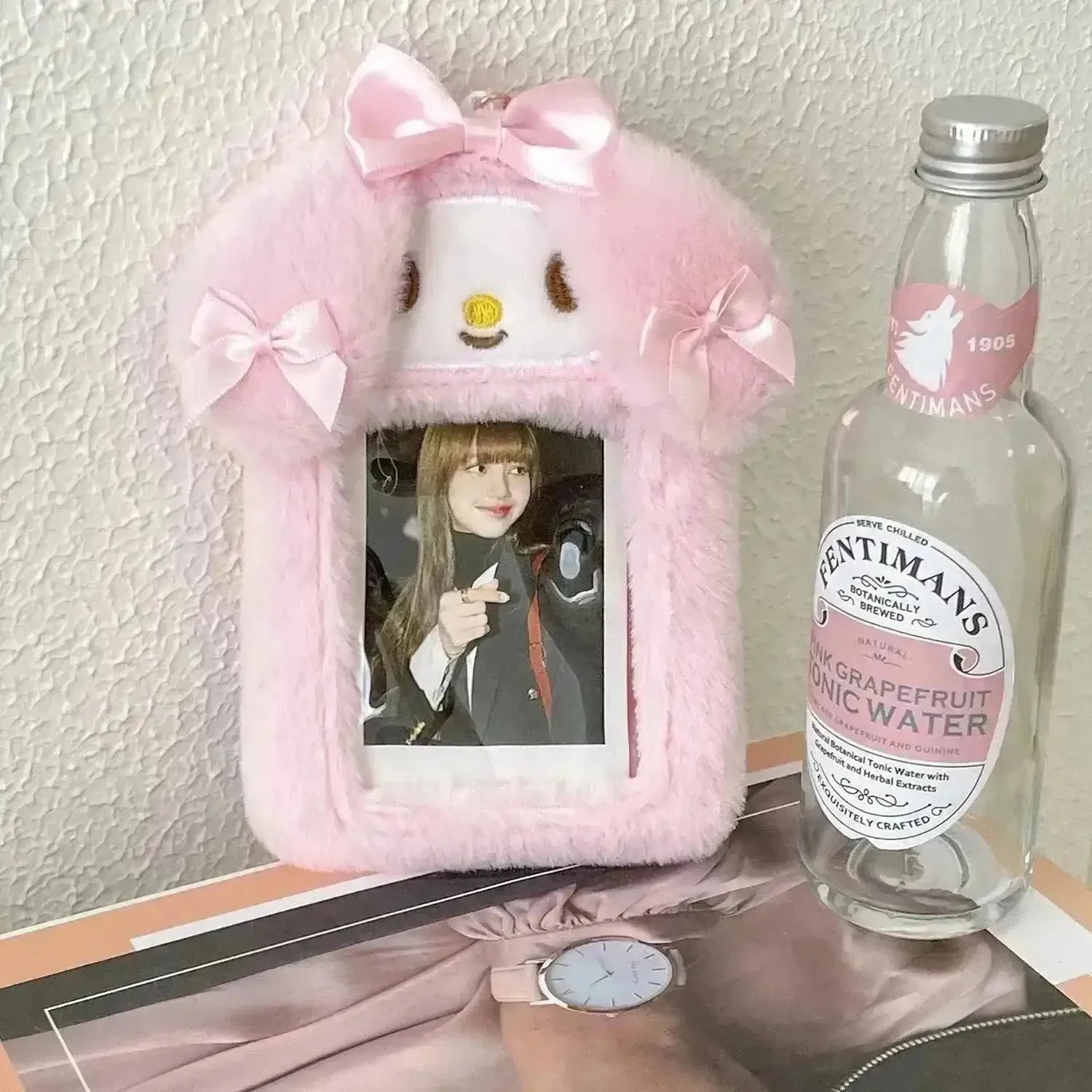 Sanrio Plush Photocard Holder - Bear Hugs