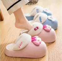 Sanrio Plush Thick-soled Slippers - Bear Hugs