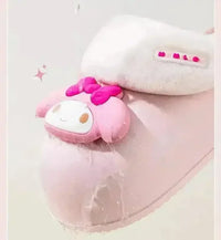Sanrio Plush Thick-soled Slippers - Bear Hugs