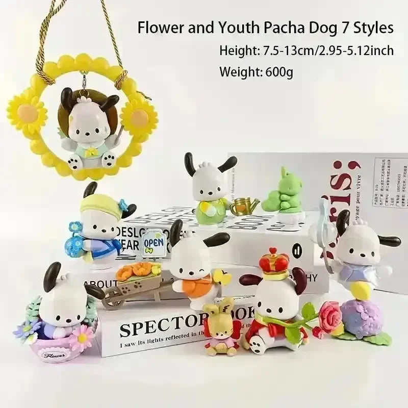 Sanrio Pochacco Flower & Youth Mystery Box (6 pcs) - Bear Hugs