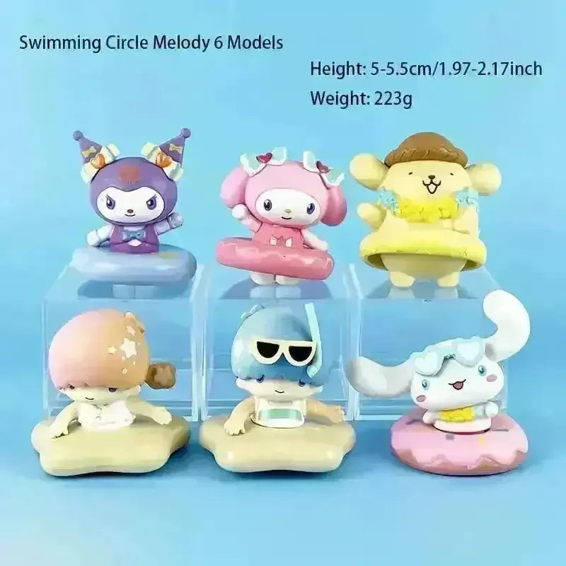 Sanrio Pool Party Series Mystery Box (6 pcs) - Bear Hugs