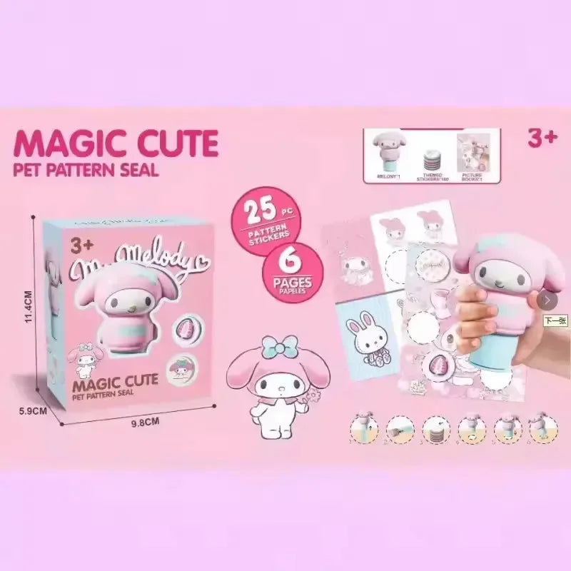 Sanrio Press & Impress DIY Stamp Kit - Bear Hugs