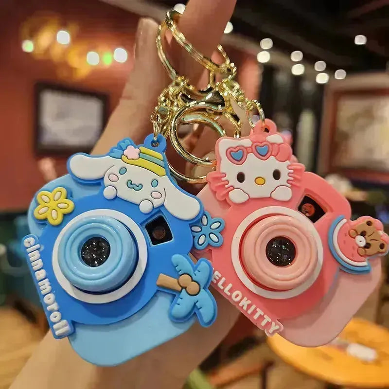 Sanrio Projection Camera 3D Keychain - Bear Hugs