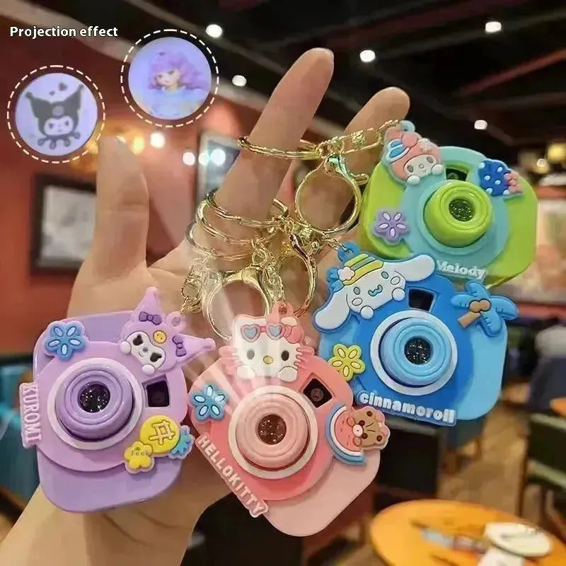 Sanrio Projection Camera 3D Keychain - Bear Hugs