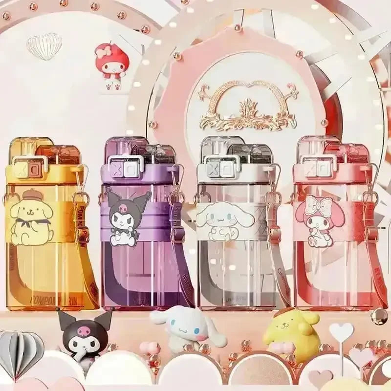 Sanrio Punk Series Tritan Water Sipper (520 ml) - Bear Hugs
