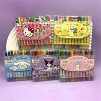 Sanrio Rainbow Crayon Set (12 Pcs) - Bear Hugs