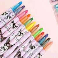 Sanrio Rainbow Crayon Set (12 Pcs) - Bear Hugs