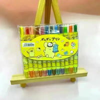 Sanrio Rainbow Crayon Set (12 Pcs) - Bear Hugs