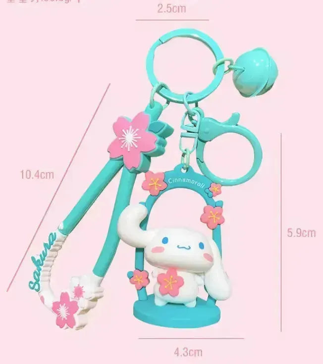 Sanrio Sakura Keychain - Bear Hugs