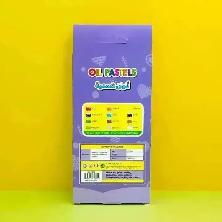 Sanrio Silky Oil Pastel Color Box (18 Pcs) - Bear Hugs