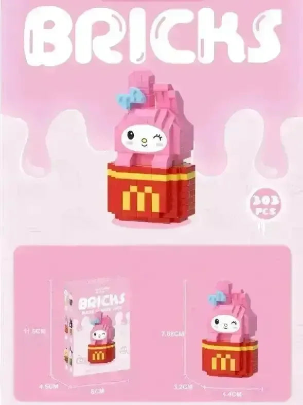 Sanrio Snacks Building Blocks - Bear Hugs