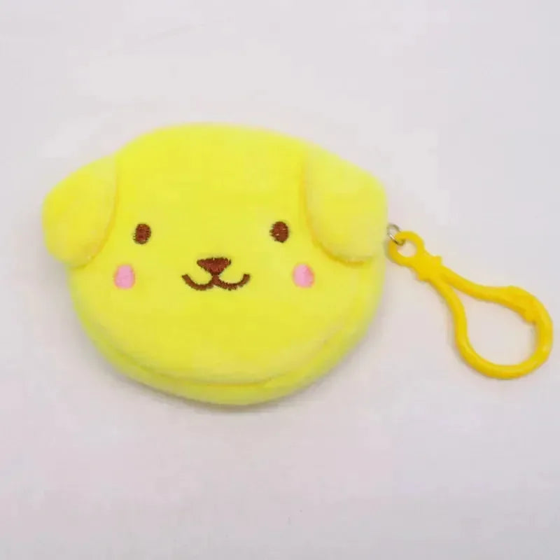 Sanrio Soft Serve Coin Purse Keychain - Bear Hugs