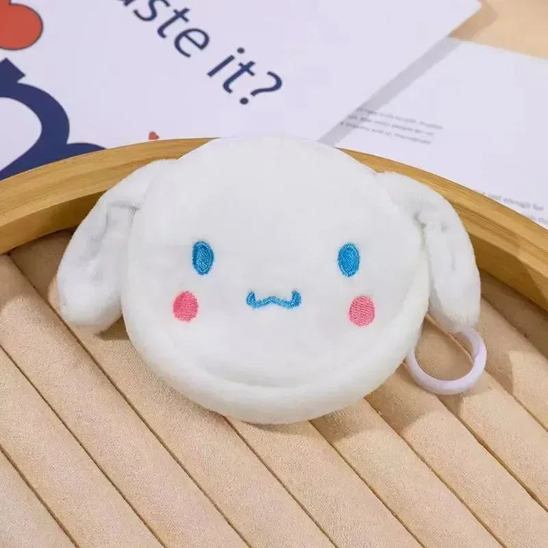 Sanrio Soft Serve Coin Purse Keychain - Bear Hugs