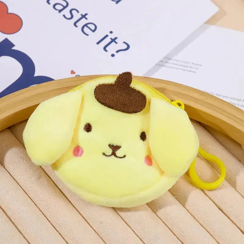 Sanrio Soft Serve Coin Purse Keychain - Bear Hugs