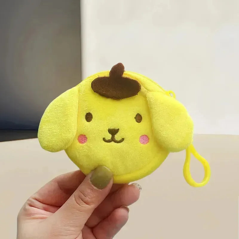 Sanrio Soft Serve Coin Purse Keychain - Bear Hugs