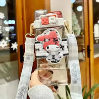 Sanrio Spout & Sip Tritan Water Bottle (520 ml) - Bear Hugs