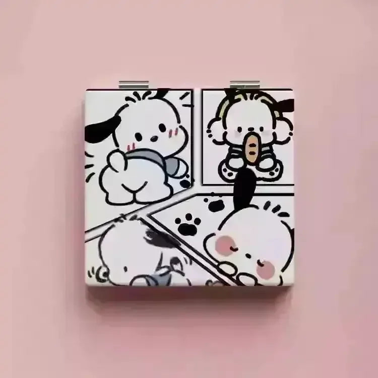 Sanrio Square Mini Makeup Mirror - Bear Hugs