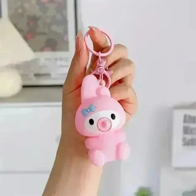 Sanrio Squishy Bubble Keychain - Bear Hugs
