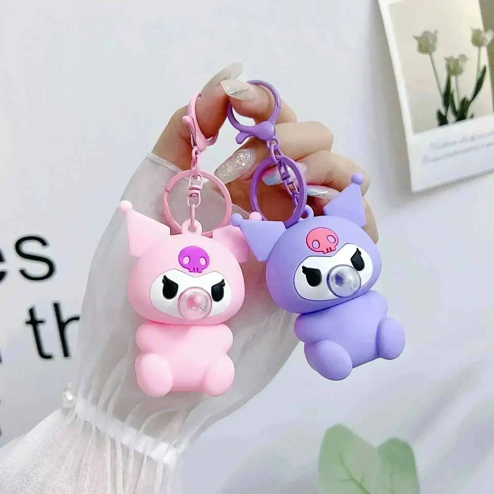 Sanrio Squishy Bubble Keychain - Bear Hugs