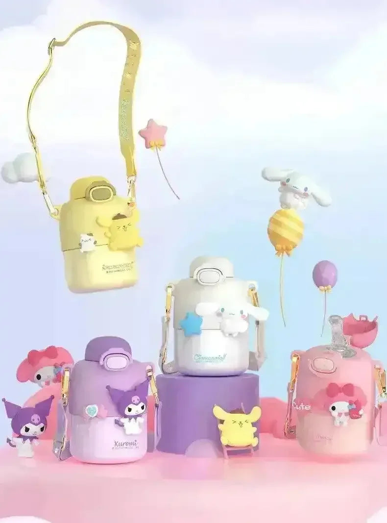 Sanrio Steel Kawaii Bottle (430 ml) - Bear Hugs