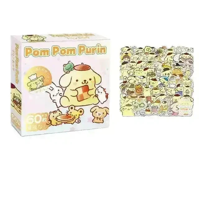 Sanrio Sticker Box (60 Pcs) - Bear Hugs