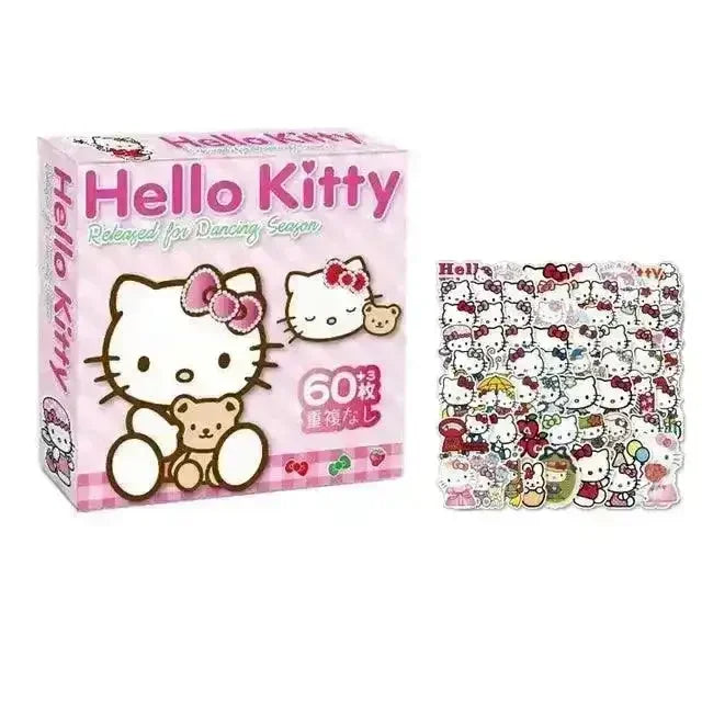 Sanrio Sticker Box (60 Pcs) - Bear Hugs