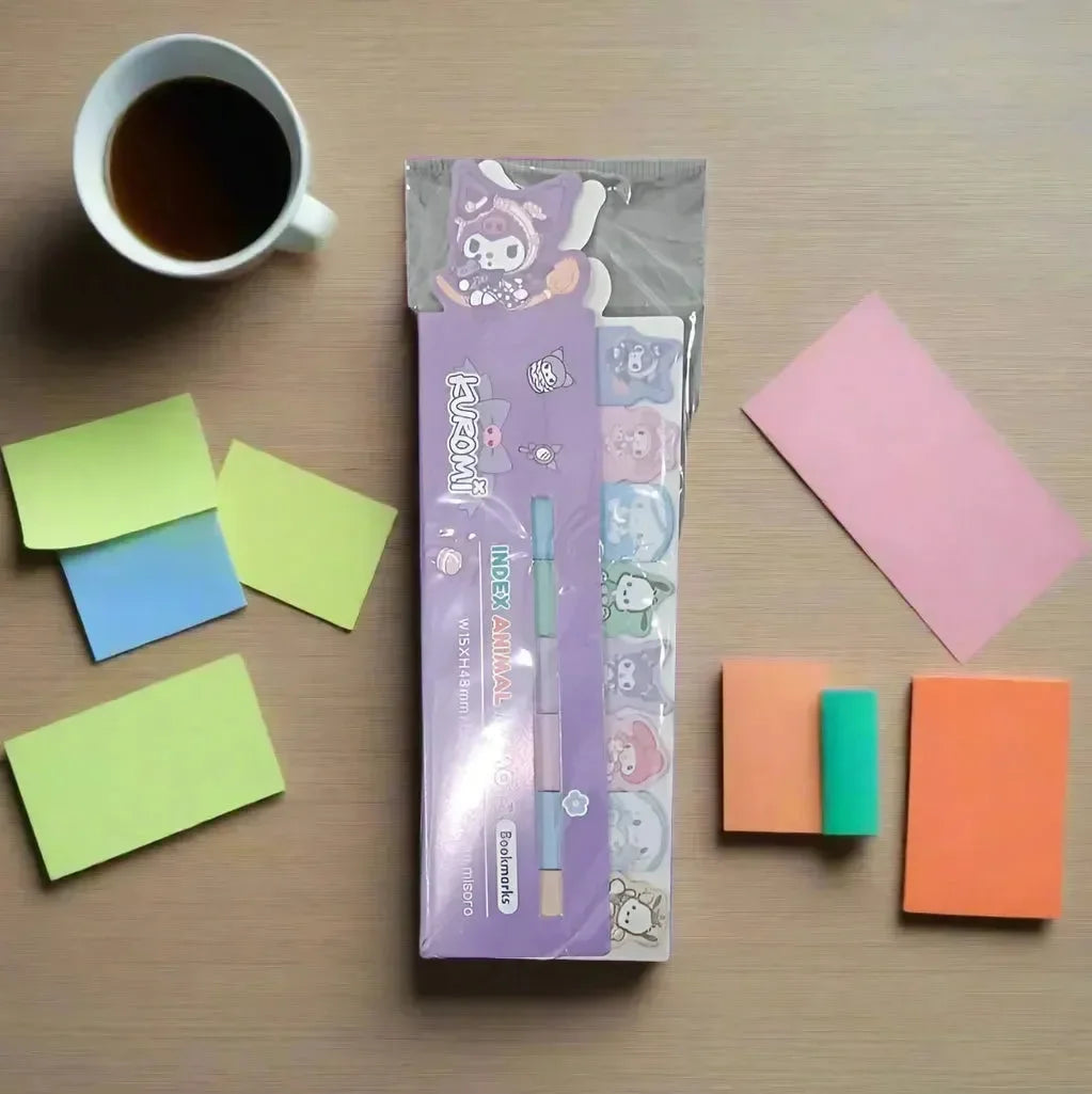 Sanrio Sticky Sweeties Note Set - Bear Hugs