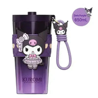 Sanrio Straw Thermos Cup (650 ml) - Bear Hugs