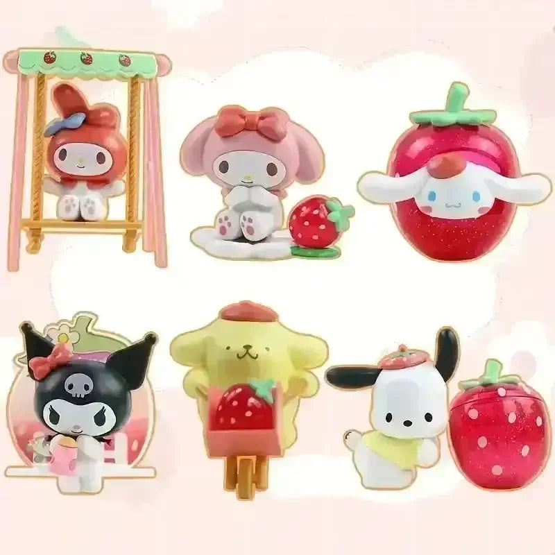 Sanrio Strawberry Garden Series Mystery Box (6 pcs) - Bear Hugs