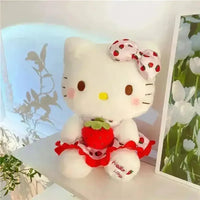 Sanrio Strawberry Hello Kitty Plushie - Bear Hugs