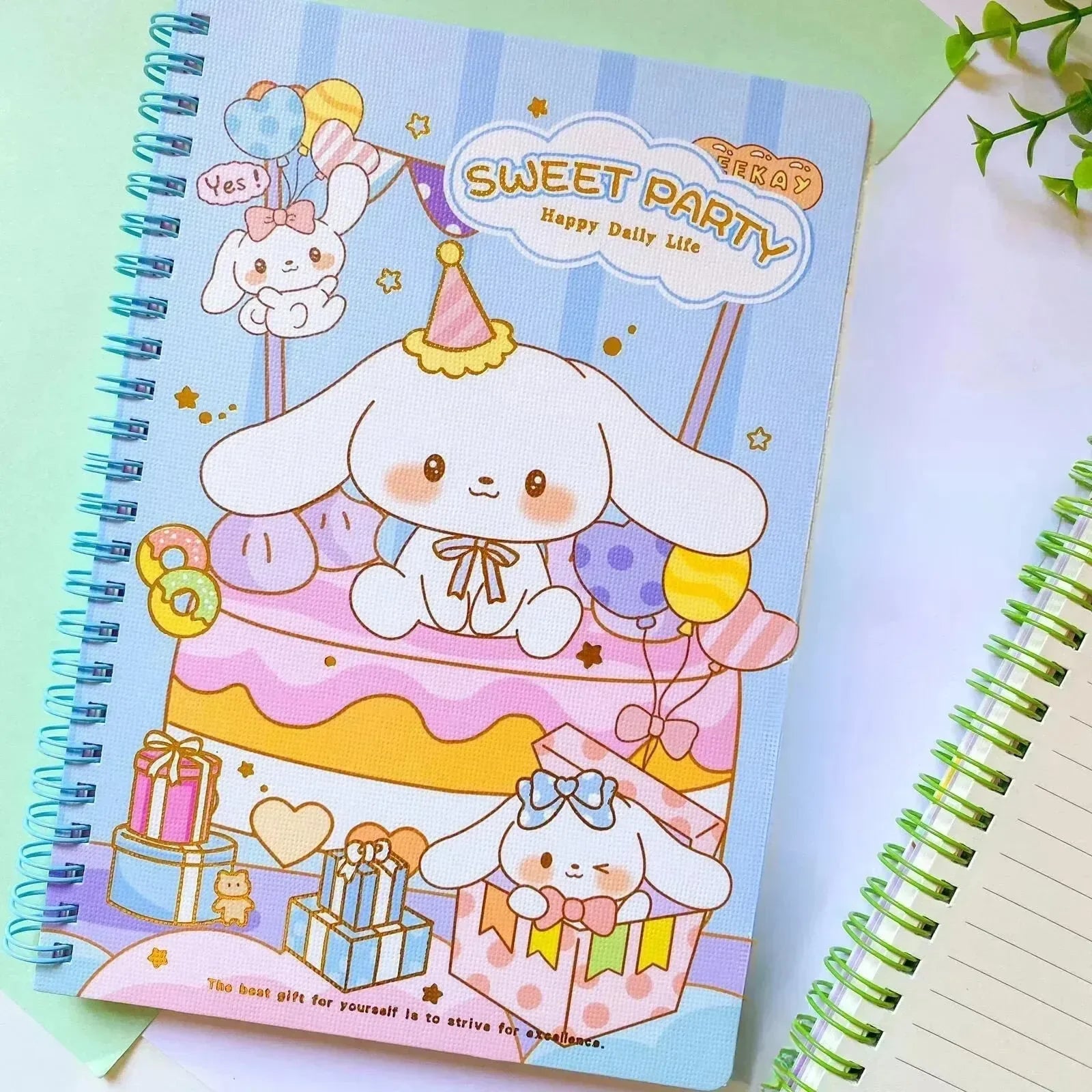 Sanrio Sweet Party Coiled A5 Notebook - Bear Hugs