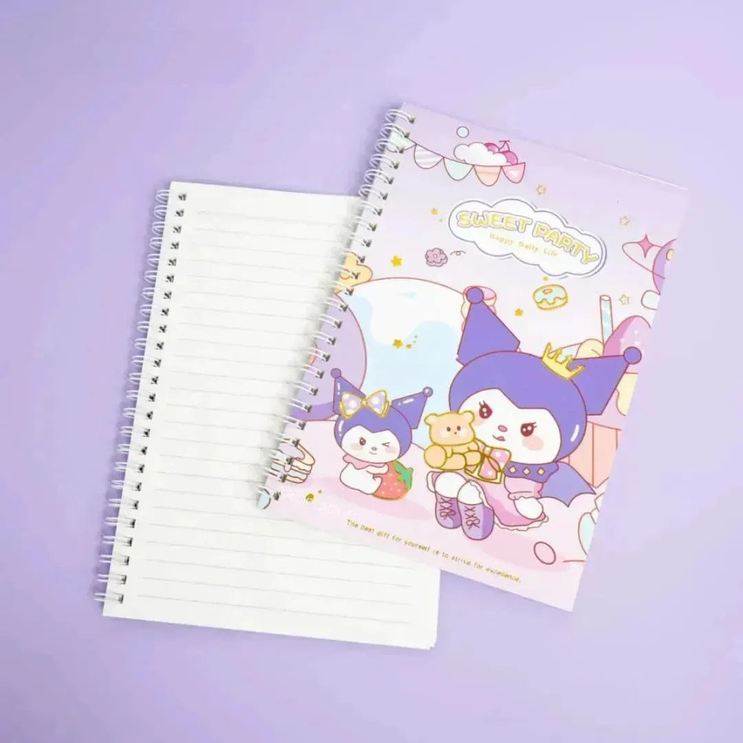 Sanrio Sweet Party Coiled A5 Notebook - Bear Hugs