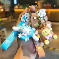 Sanrio Teddy Charm 3D Keychain - Bear Hugs