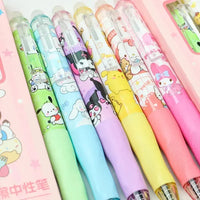 Sanrio Themed Erasable Gel Pen (Set Of 6) - Bear Hugs