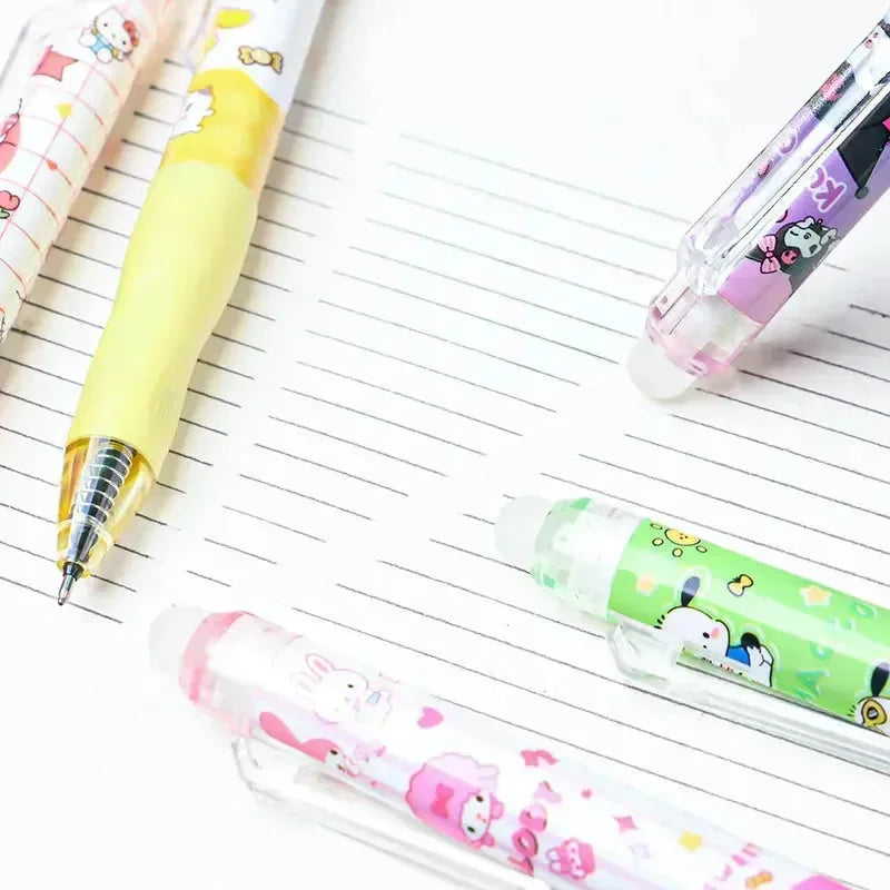 Sanrio Themed Erasable Gel Pen (Set Of 6) - Bear Hugs