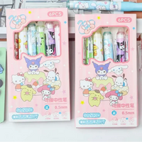 Sanrio Themed Erasable Gel Pen (Set Of 6) - Bear Hugs