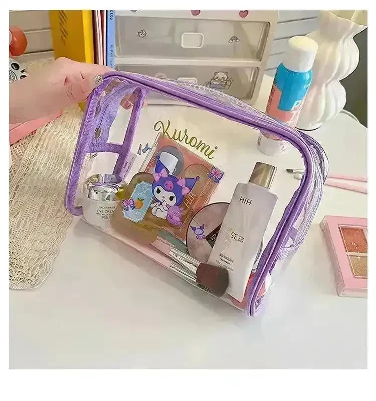 Sanrio Transparent Makeup Bag - Bear Hugs