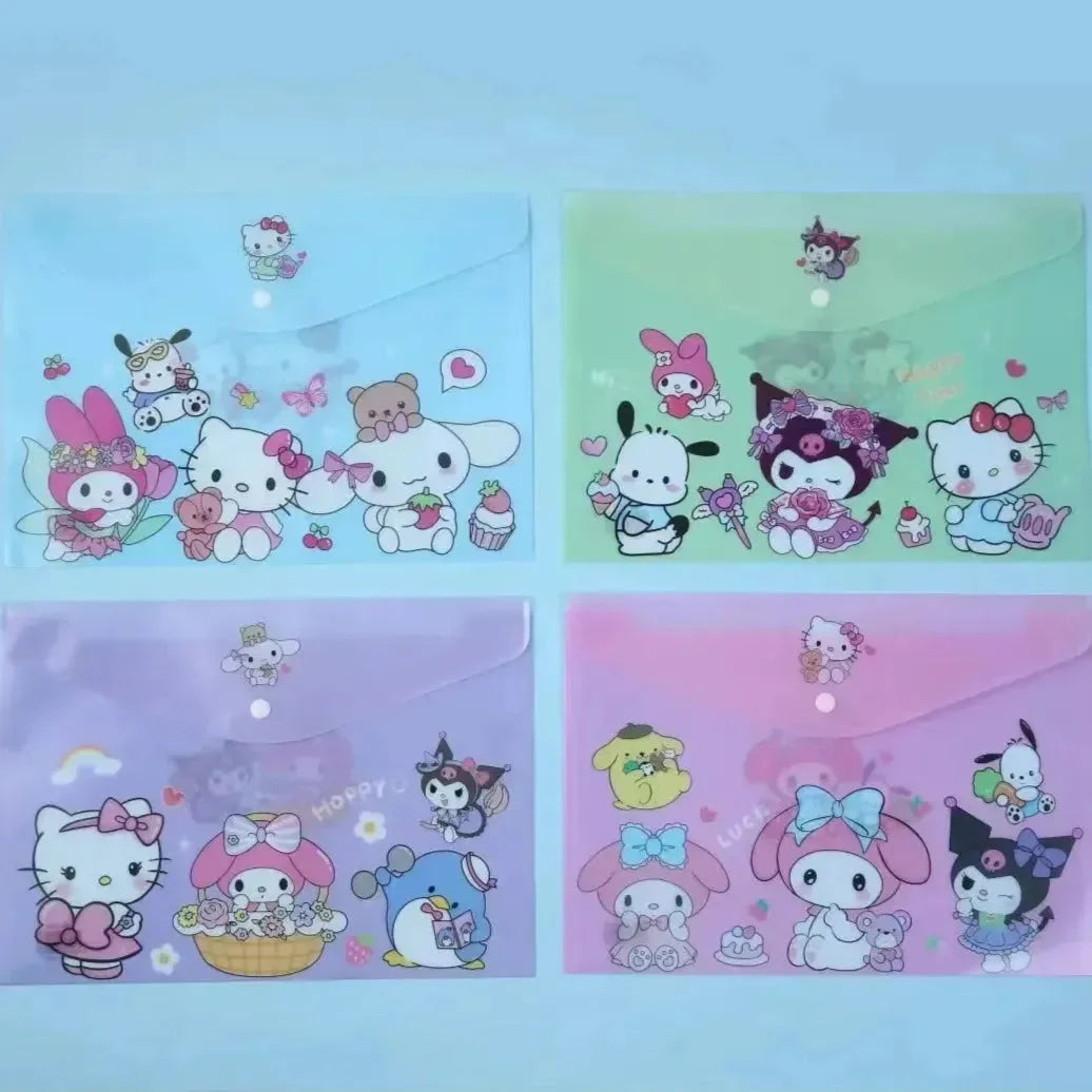 Sanrio Trendy A4 File Pouch - Bear Hugs