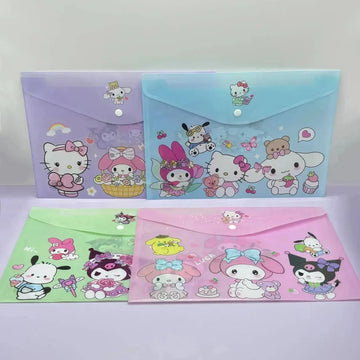 Sanrio Trendy A4 File Pouch - Bear Hugs