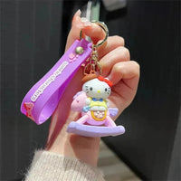 Sanrio Trojan Horse 3D Keychain - Bear Hugs