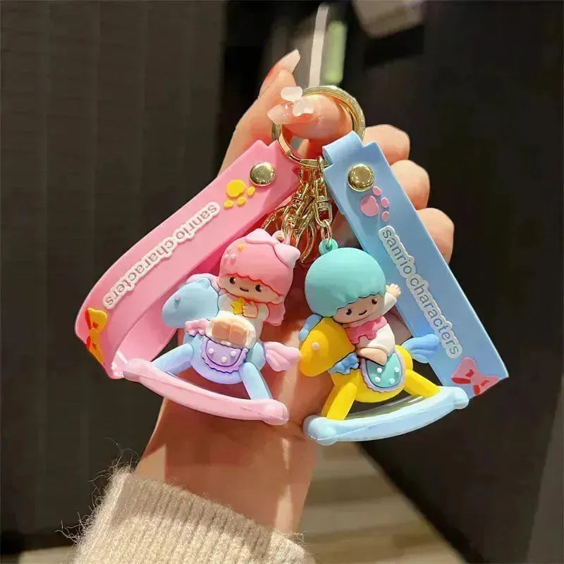 Sanrio Trojan Horse 3D Keychain - Bear Hugs