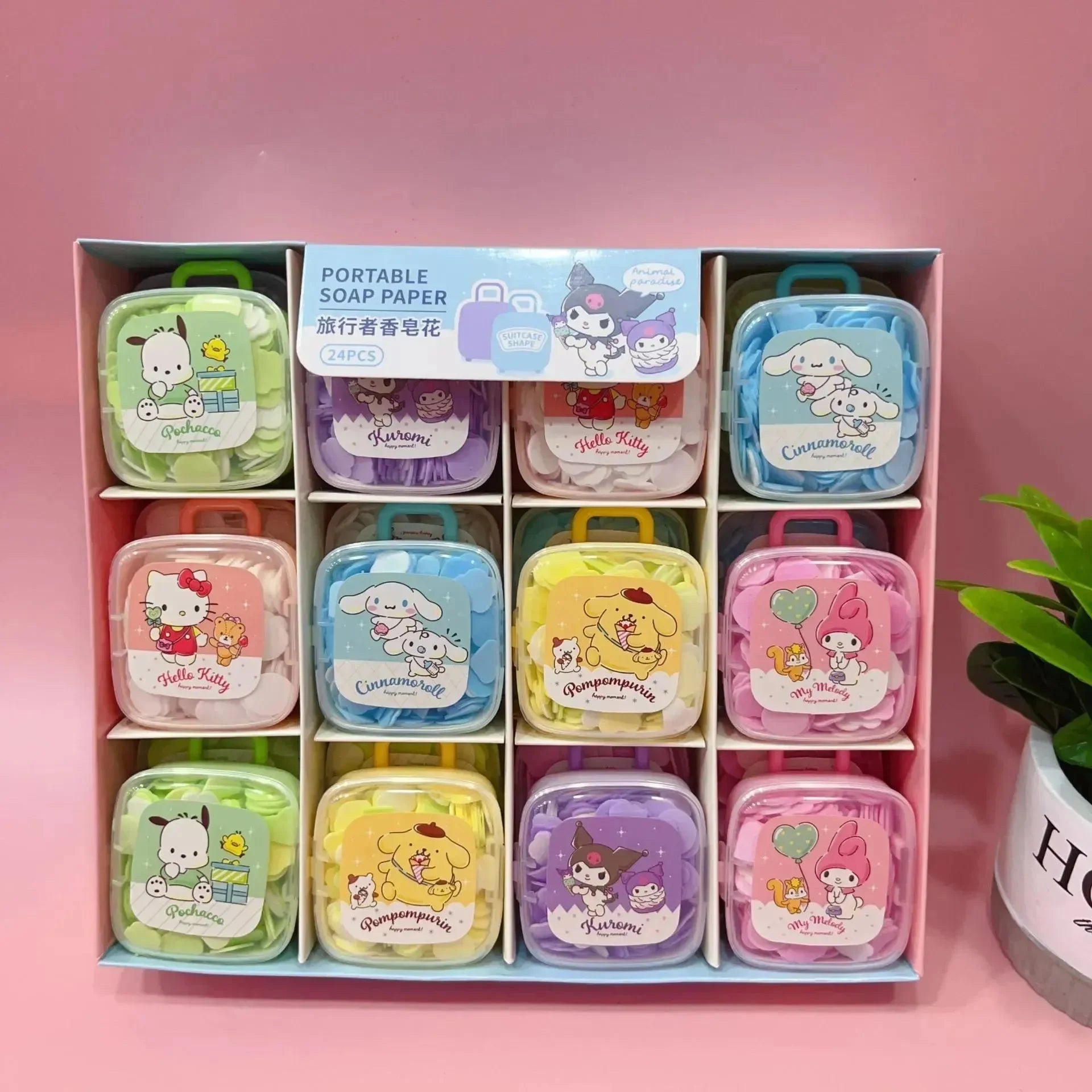 Sanrio Trolley Paper Soap - Bear Hugs