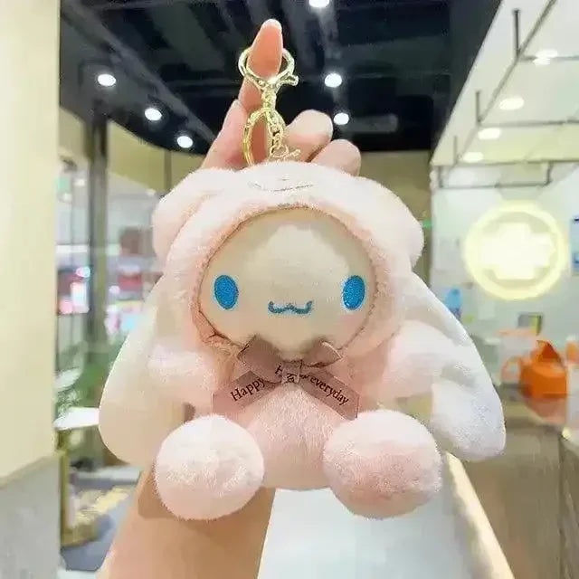 Sanrio Winter Ready Plush Keychains - Bear Hugs