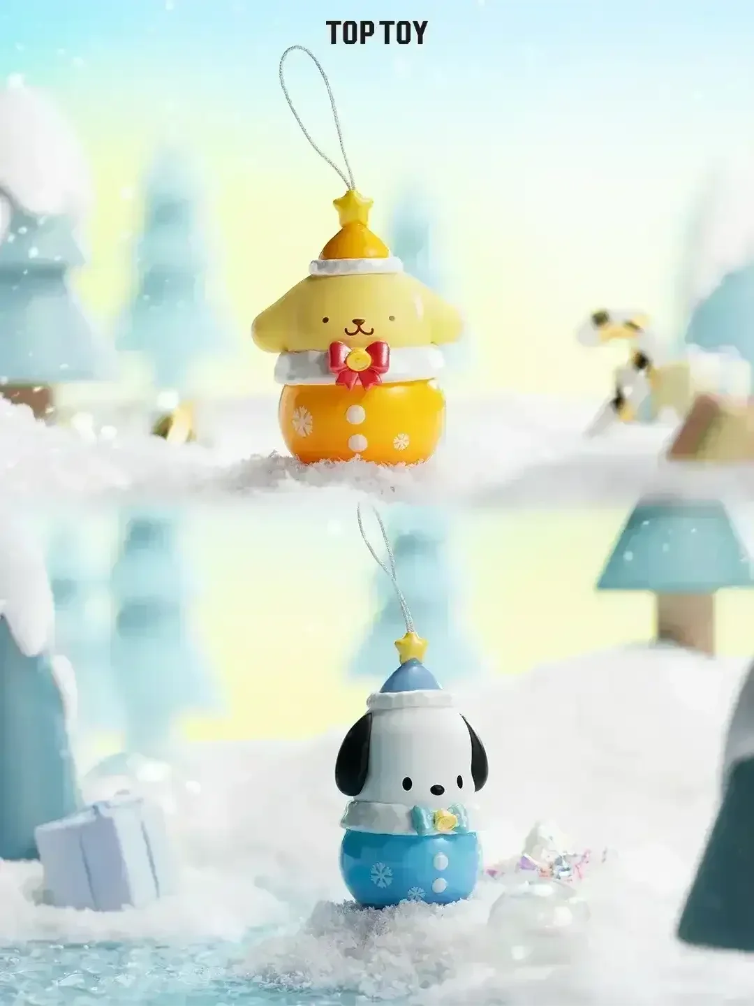 Sanrio Winter Water Sound Bell Blind Box - Bear Hugs