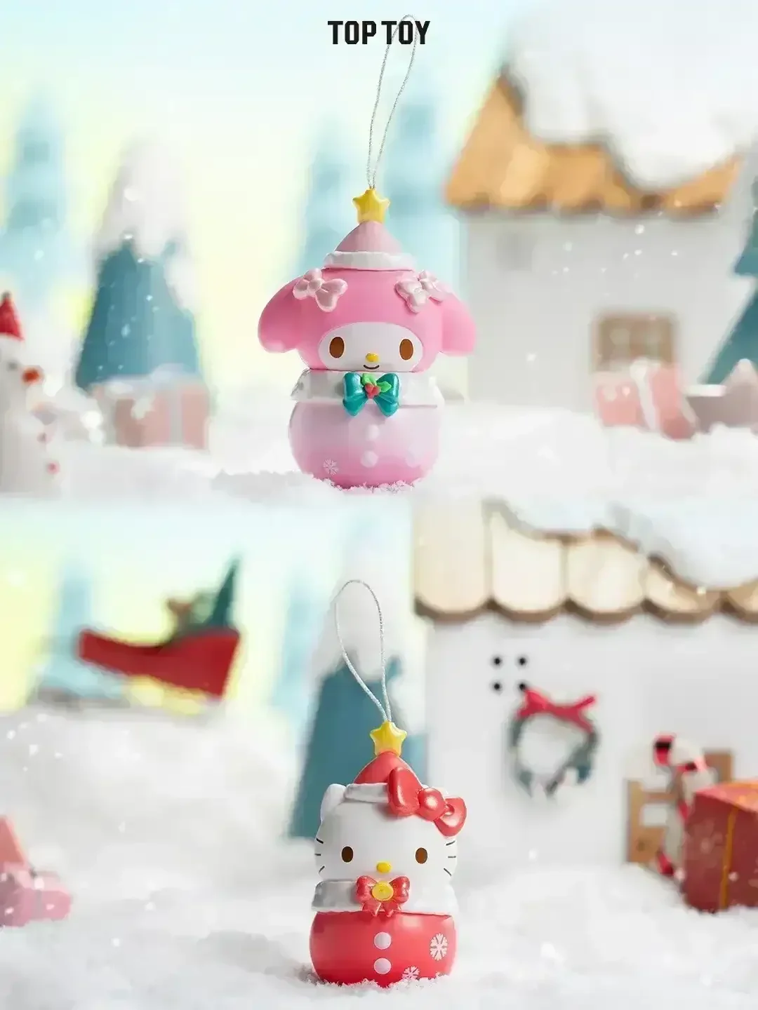Sanrio Winter Water Sound Bell Blind Box - Bear Hugs
