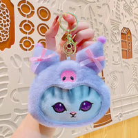 Sanrio x Mofusand Face Shot Plush Keychain - Bear Hugs